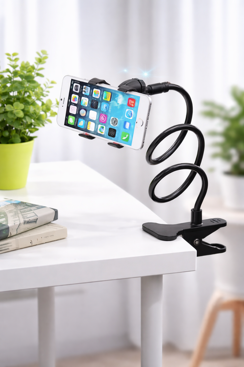 Soporte flexible para móvil adaptable